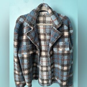 Boutique Plaid Button Up